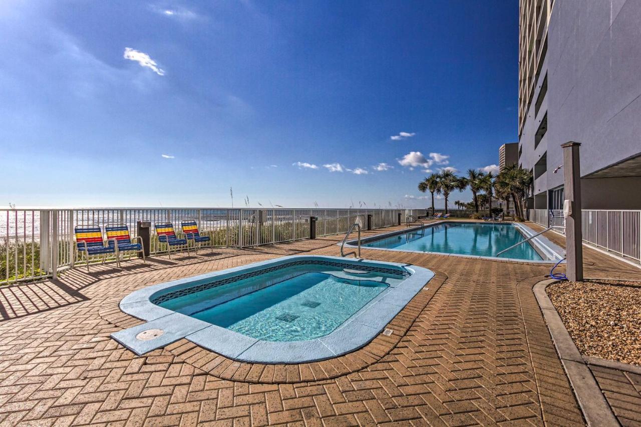 Beachfront Pcb Condo With Ocean Views And Pool Access! Panama City Beach Bagian luar foto
