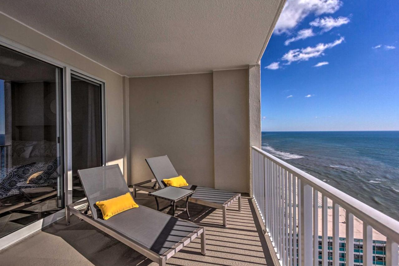 Beachfront Pcb Condo With Ocean Views And Pool Access! Panama City Beach Bagian luar foto